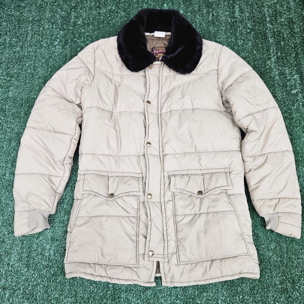 Vintage Walls Blizzard-Pruf Insulated Outerwear Puffer Coat Medium